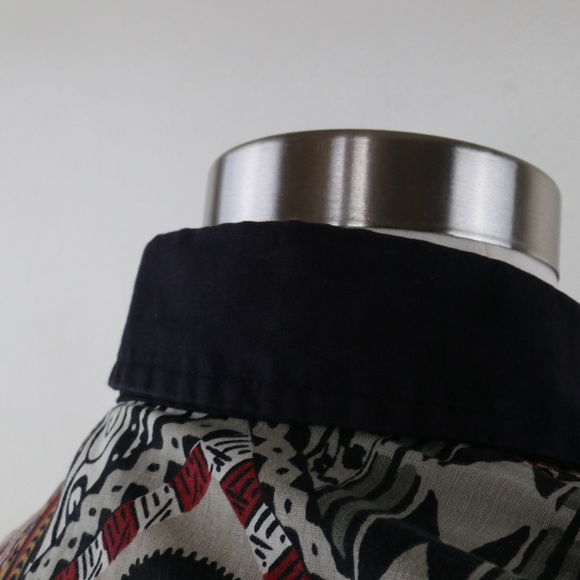 Roper Button Down Crop M Top - Picture 6 of 8